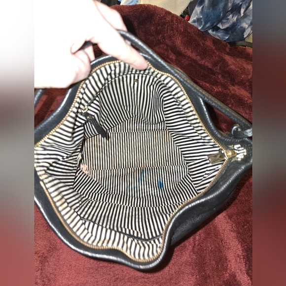 Kate Spade Orchard StreeT Natalya Black Pebbled Leather Hobo GUC - Picture 12 of 16